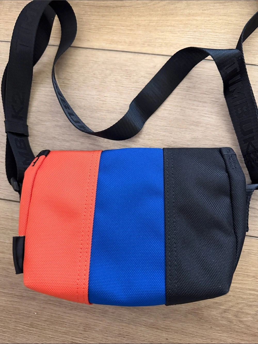 Colorblock Timbuk2 Crossbody Bag - Black Blue Orange